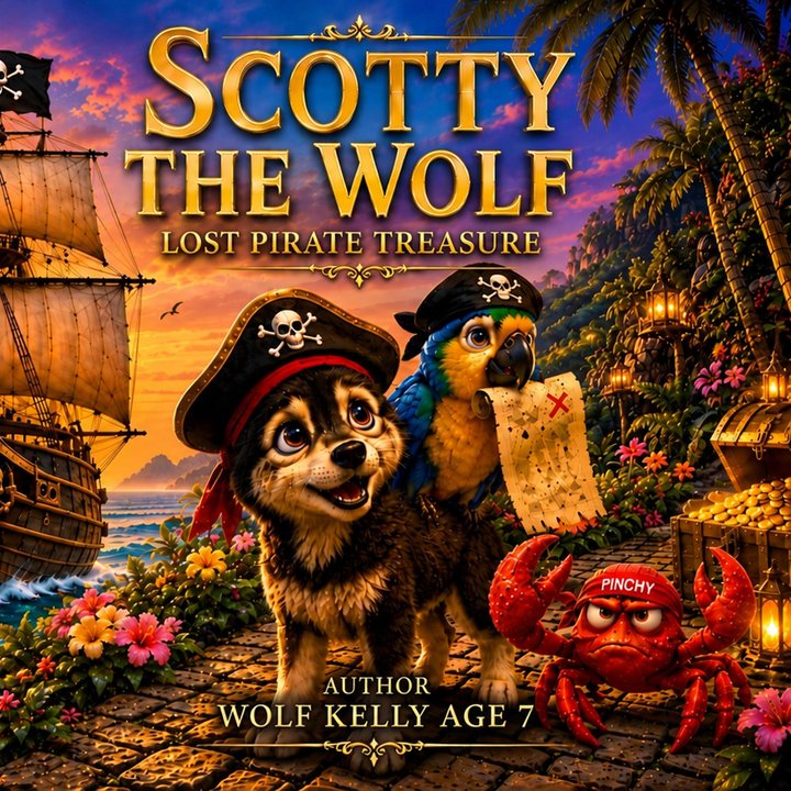Cover of Scotty the Wolf: Lost Pirate Treasure